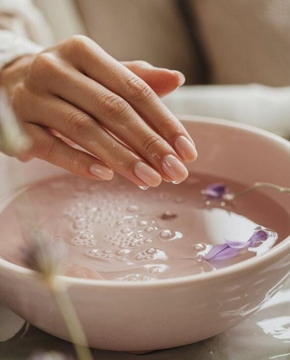 Manicure detail at Avanza