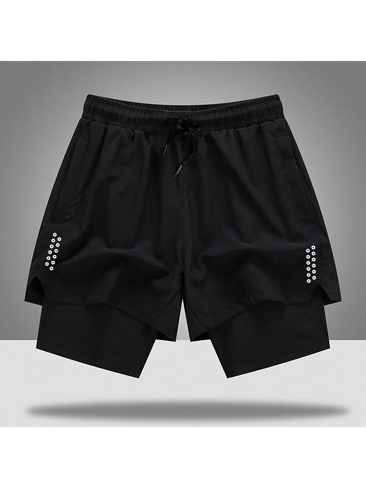 2-in-1 Lined Sport Shorts
